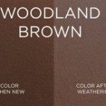 woodland brown trex fence color