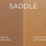 saddle trex fence color